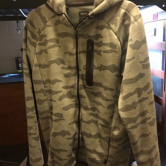 Camo sweatshirt/hoodie Buffalo David Bitton - Picture 1 of 4
